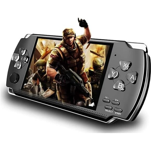 1200+ Games Handheld Portable Console System Media Player PSP Gba Gbc SFC FC NEW - Picture 1 of 9